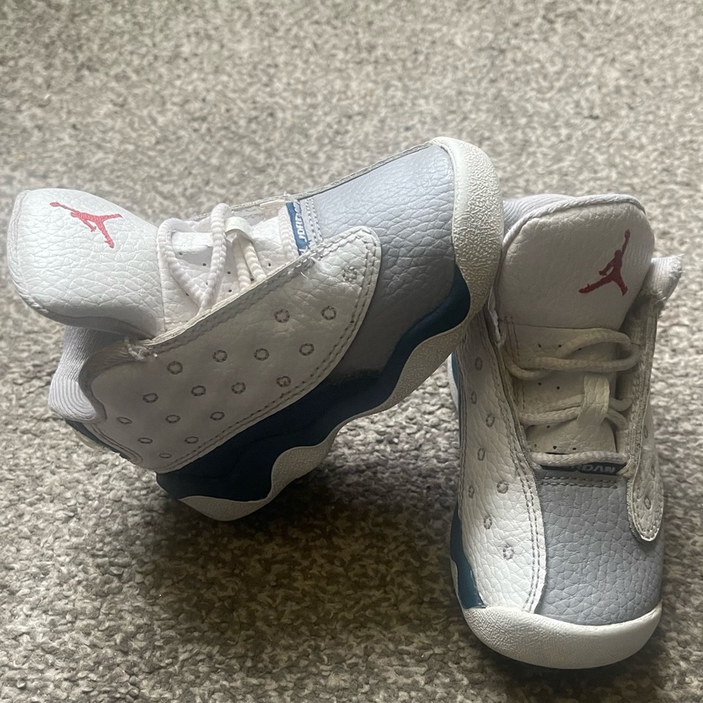 Jordan 13 “French Blue” TD. Size 6c. Good Condition. Offers Welcomed.